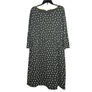 Boden Women's Penny 100% Cotton Knit Ditzy Floral Pocket Dress Size 16